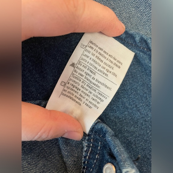 VINTAGE | Carhartt | Men's Loose Fit Washed Cotton Denim Bib Overalls - Picture 9 of 15